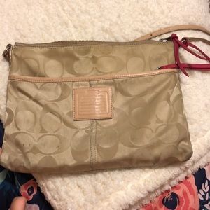 Coach brand cross-body bag